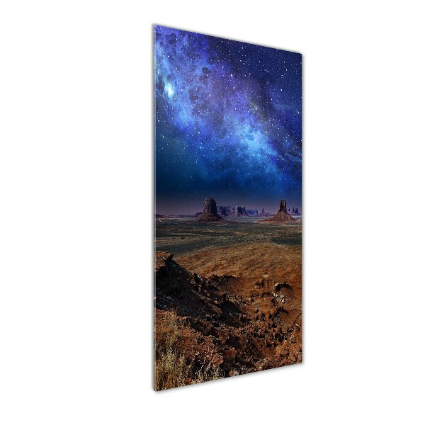 Photo printed on glass Starry sky