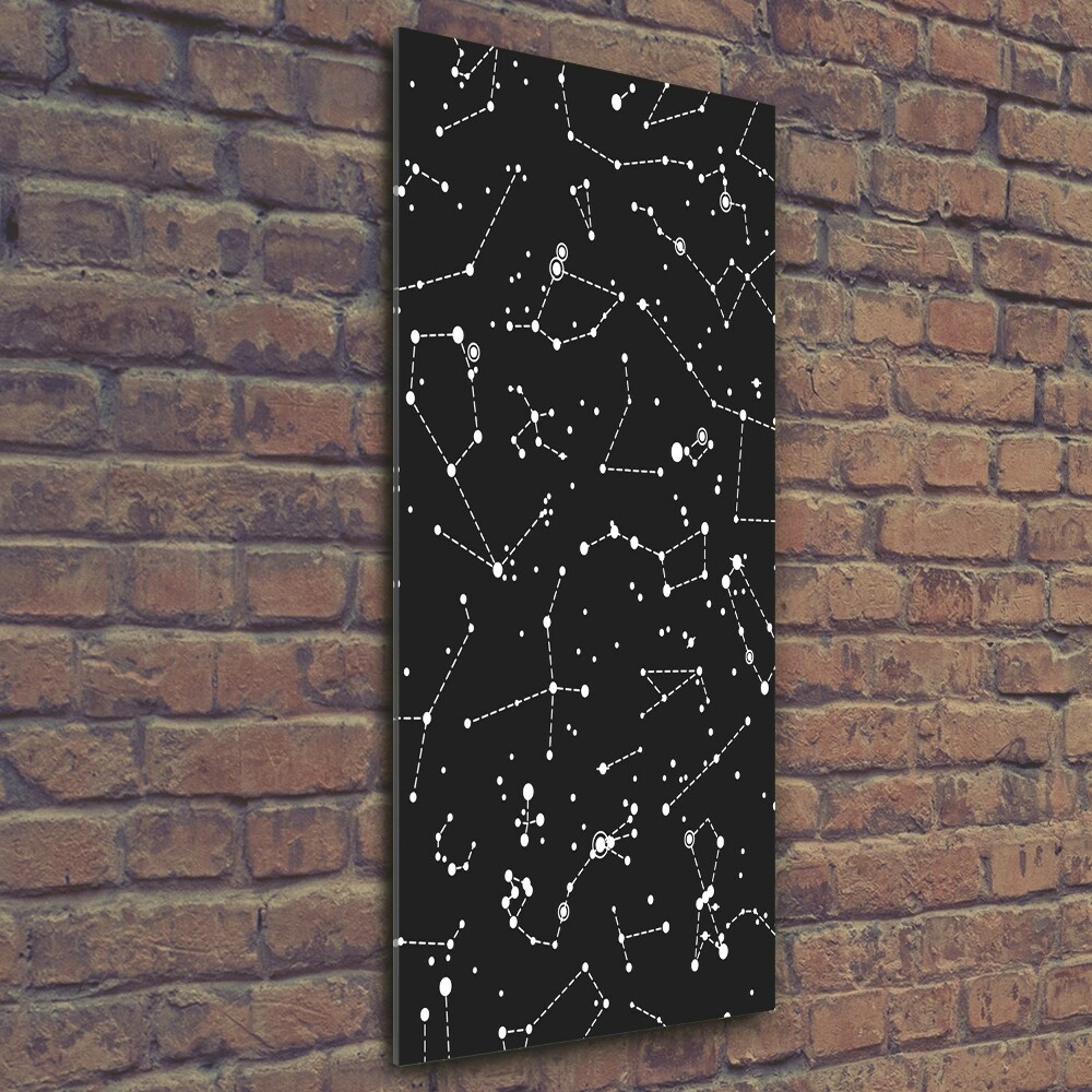 Photo printed on glass Constellation