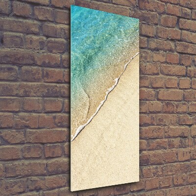 Wall art on glass Sea wave