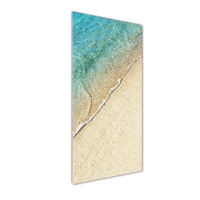 Wall art on glass Sea wave