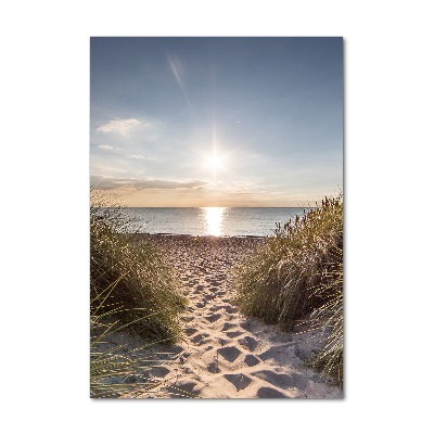 Print on a a glass Coastal dunes