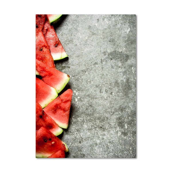 Photo printed on glass Watermelon