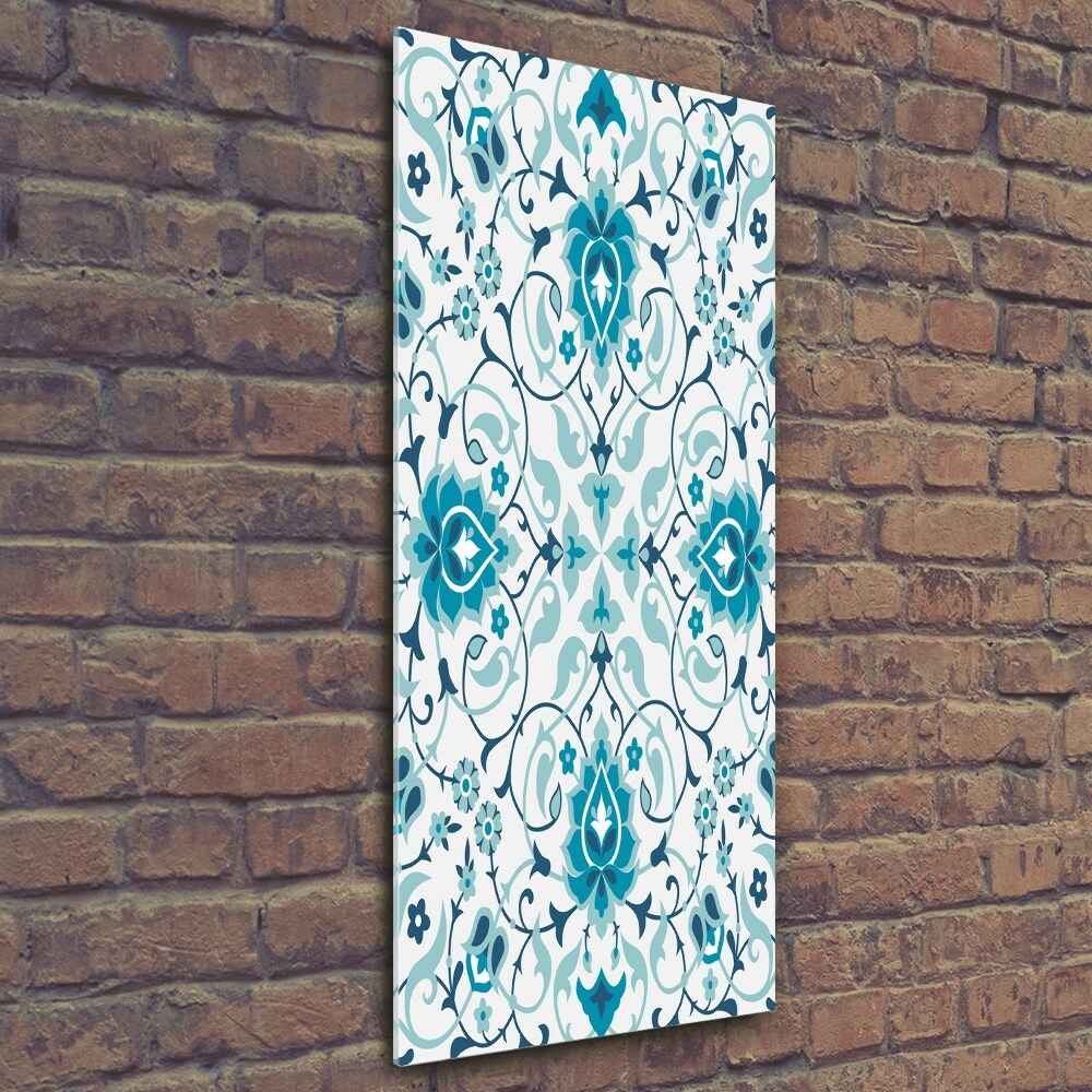 Photo printed on glass Arab pattern