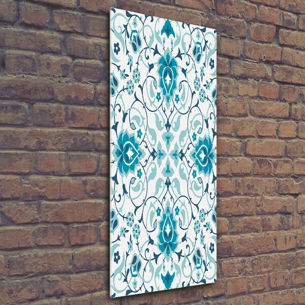 Photo printed on glass Arab pattern