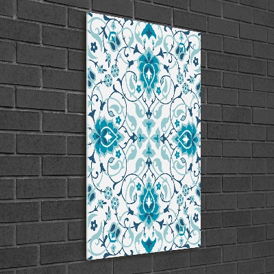 Photo printed on glass Arab pattern