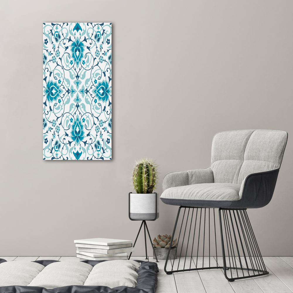 Photo printed on glass Arab pattern