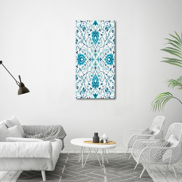 Photo printed on glass Arab pattern