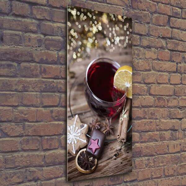 Photo printed on glass Mulled wine