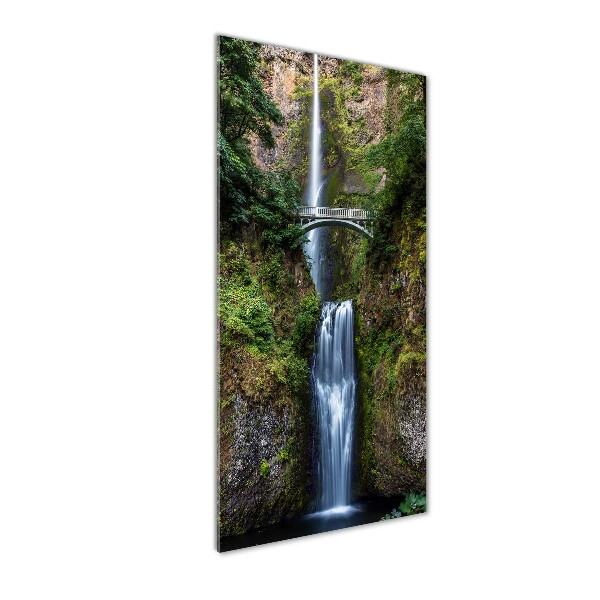 Glass art picture Waterfall