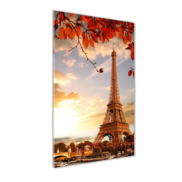 Photo printed on glass Eiffel Paris tower