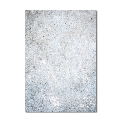 Printed glass wall art Concrete background