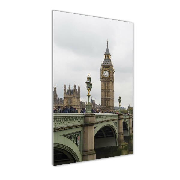 Printed glass wall art Big Ben London