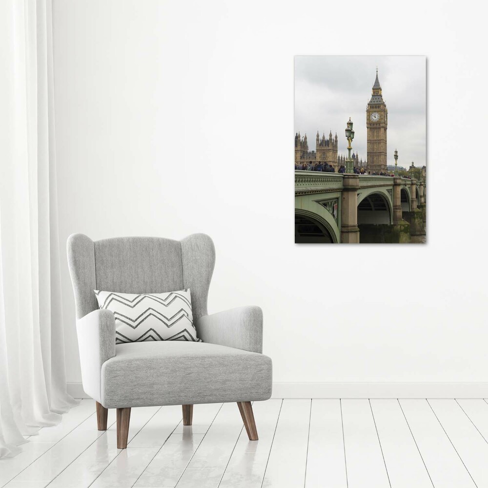 Printed glass wall art Big Ben London