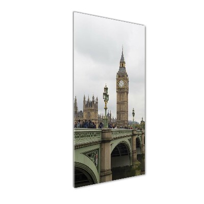 Printed glass wall art Big Ben London