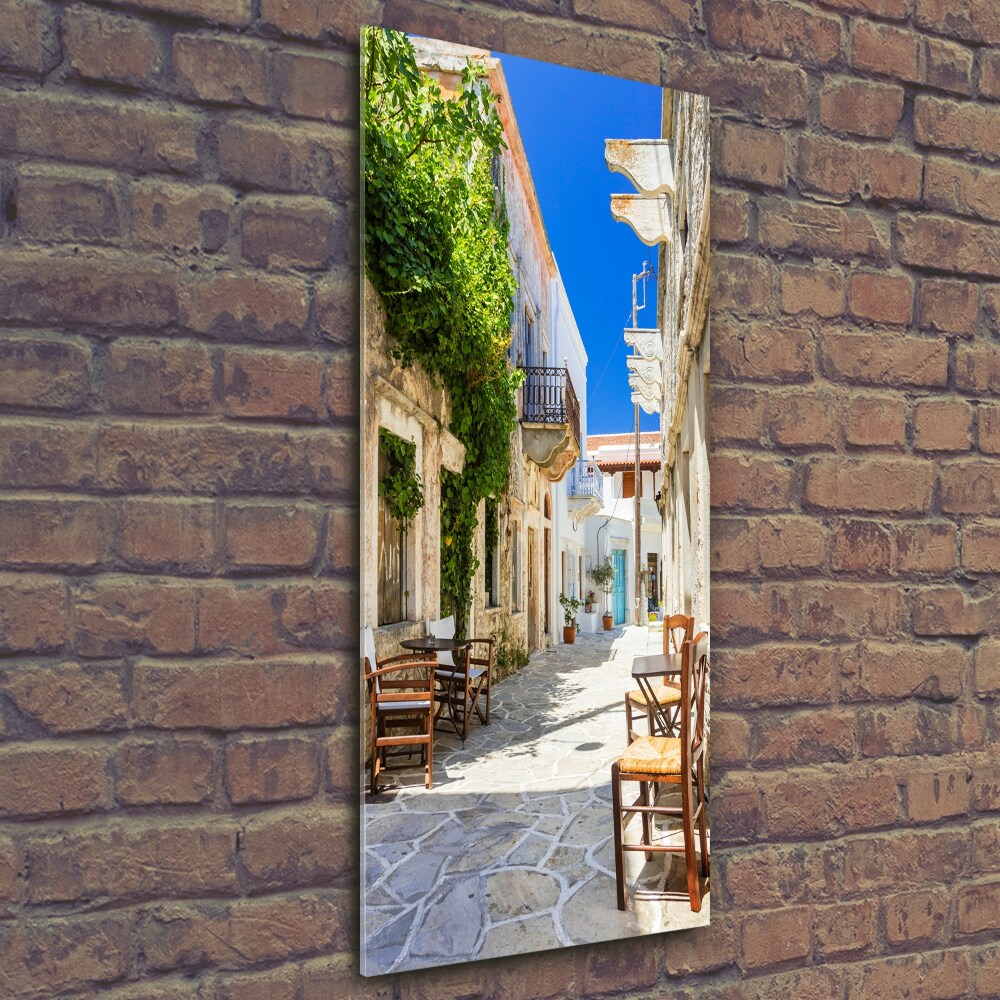 Photo printed on glass Island of Naxos Greece