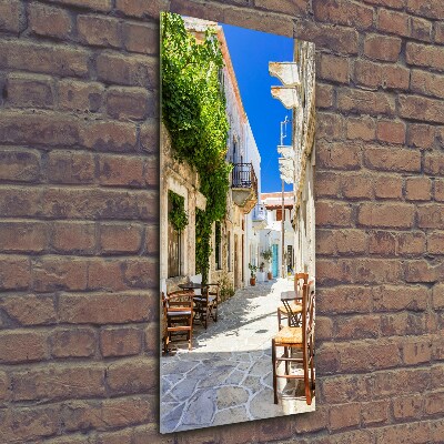 Photo printed on glass Island of Naxos Greece