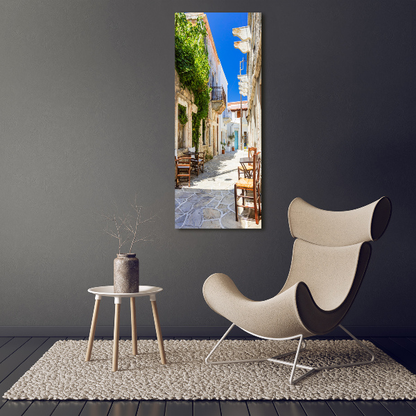 Photo printed on glass Island of Naxos Greece