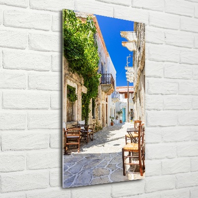 Photo printed on glass Island of Naxos Greece