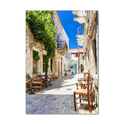 Photo printed on glass Island of Naxos Greece