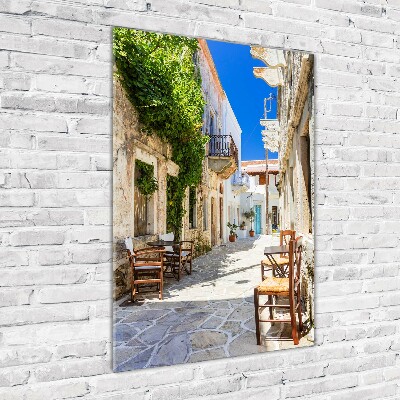 Photo printed on glass Island of Naxos Greece