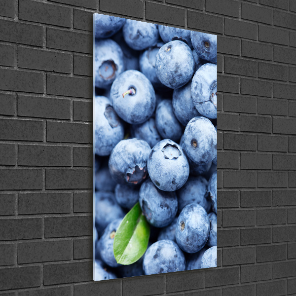 Wall art on glass Berries