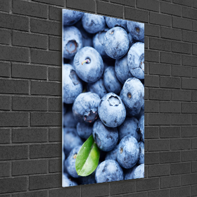 Wall art on glass Berries