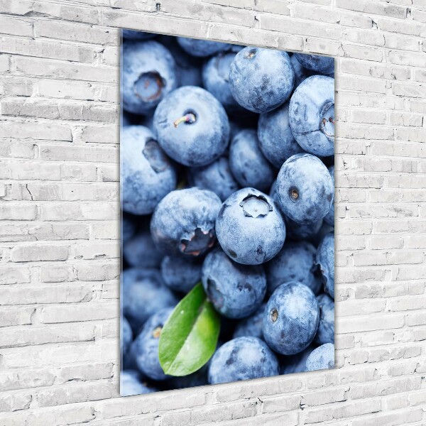 Wall art on glass Berries