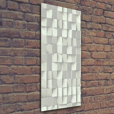 Glass wall art Geometric pattern