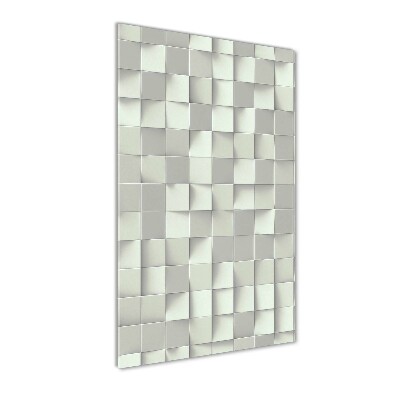 Glass wall art Geometric pattern