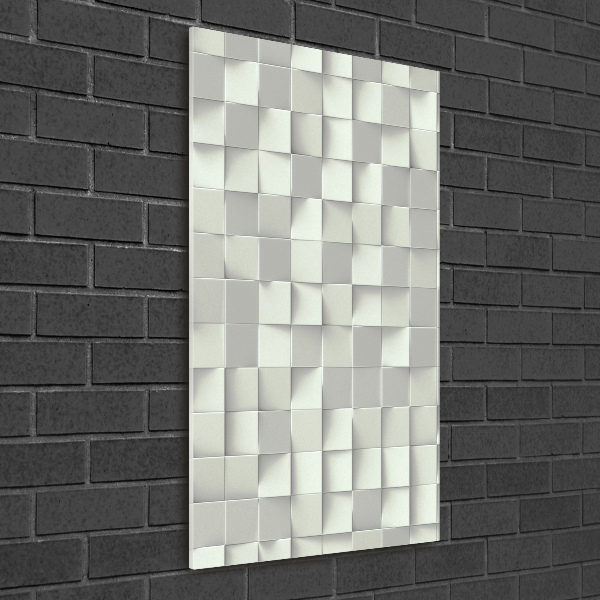 Glass wall art Geometric pattern