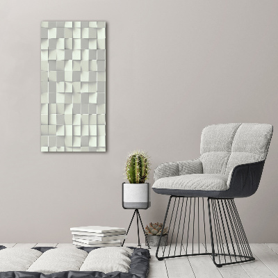 Glass wall art Geometric pattern