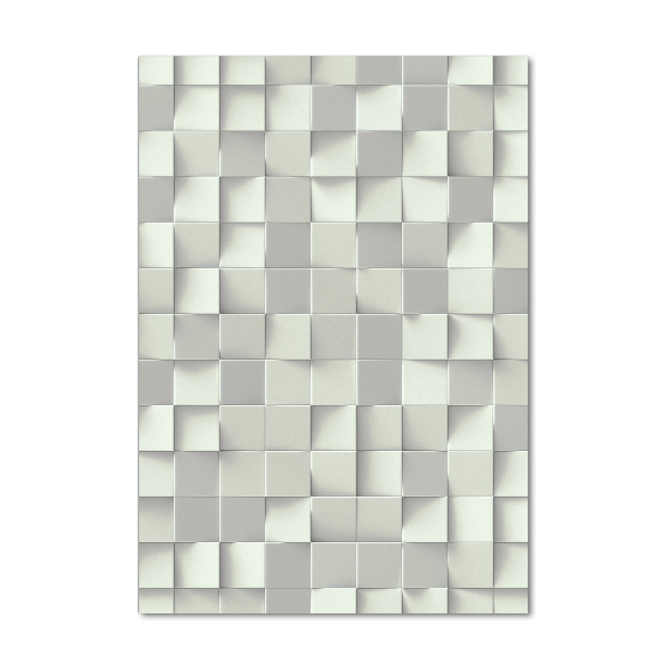 Glass wall art Geometric pattern