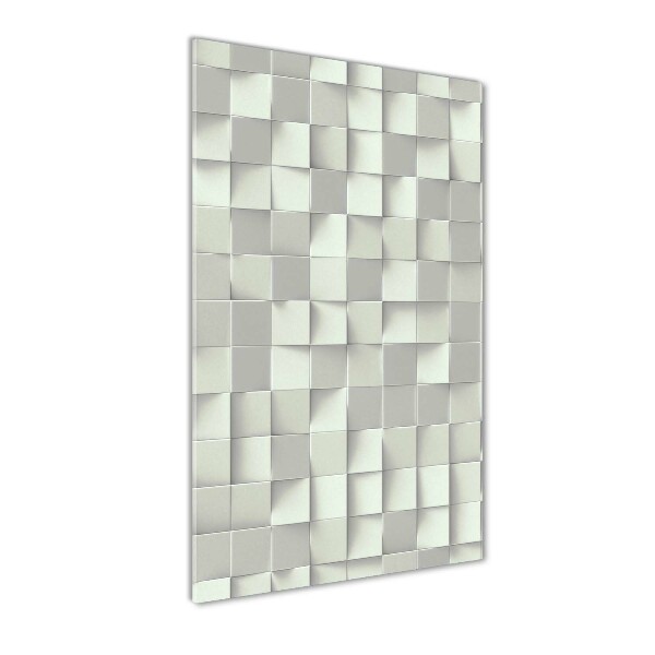 Glass wall art Geometric pattern