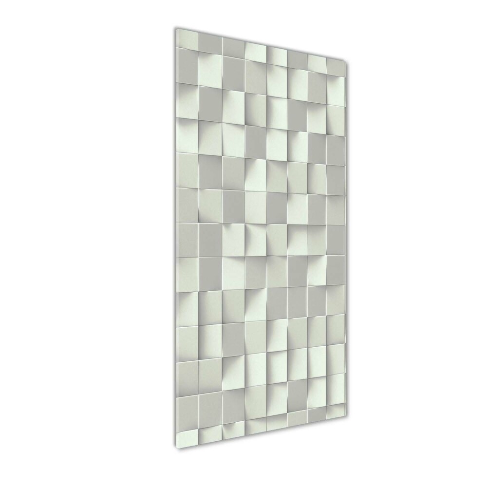 Glass wall art Geometric pattern