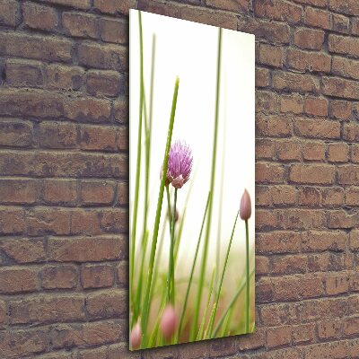 Print on a a glass Chives