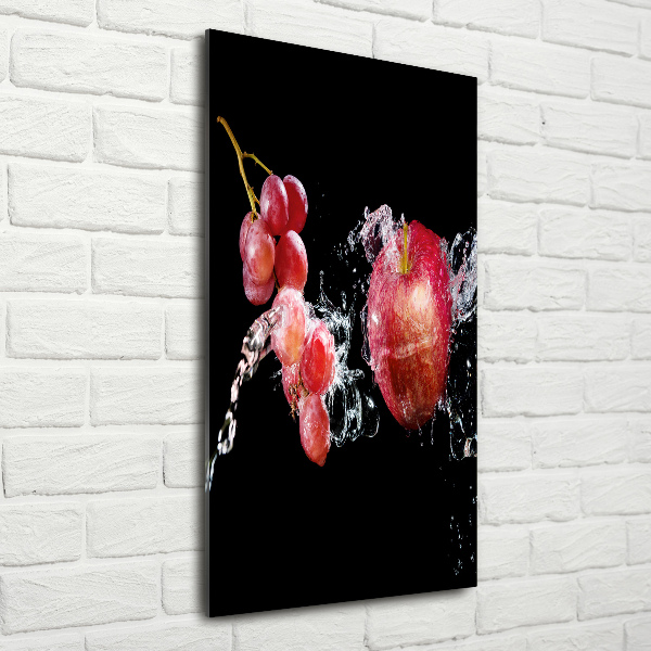 Wall art on glass Fruit