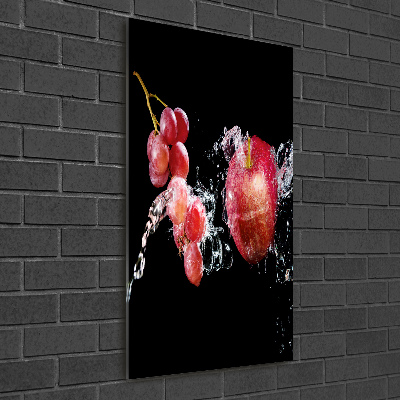 Wall art on glass Fruit