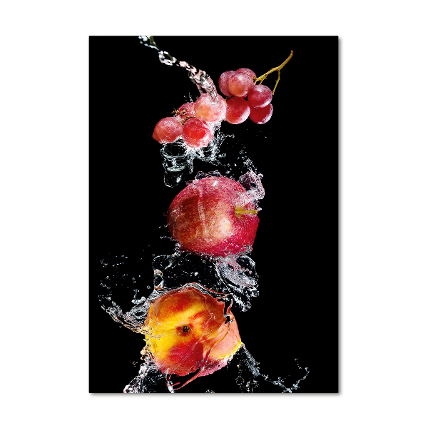 Wall art on glass Fruit