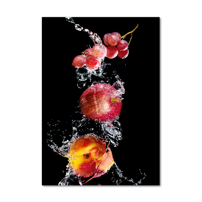 Wall art on glass Fruit