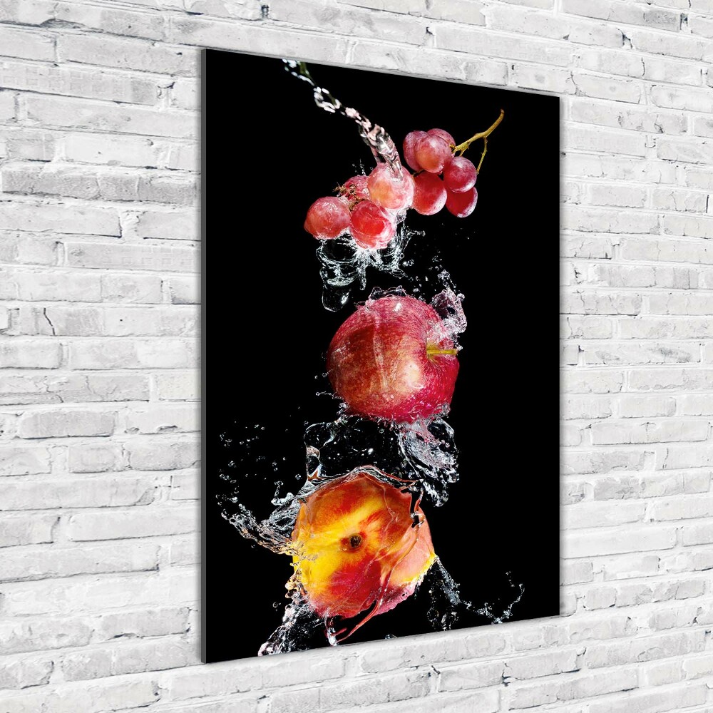 Wall art on glass Fruit