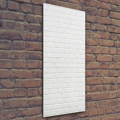 Glass picture wall art Brick wall