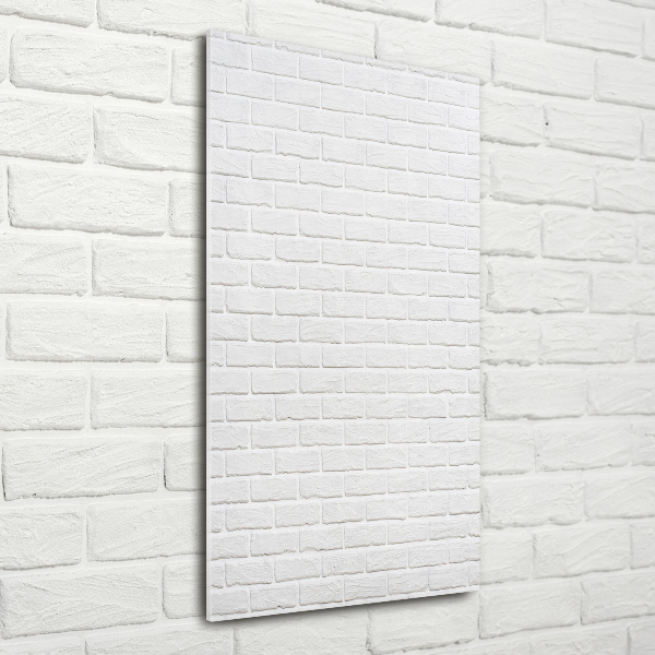 Glass picture wall art Brick wall