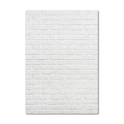 Glass picture wall art Brick wall