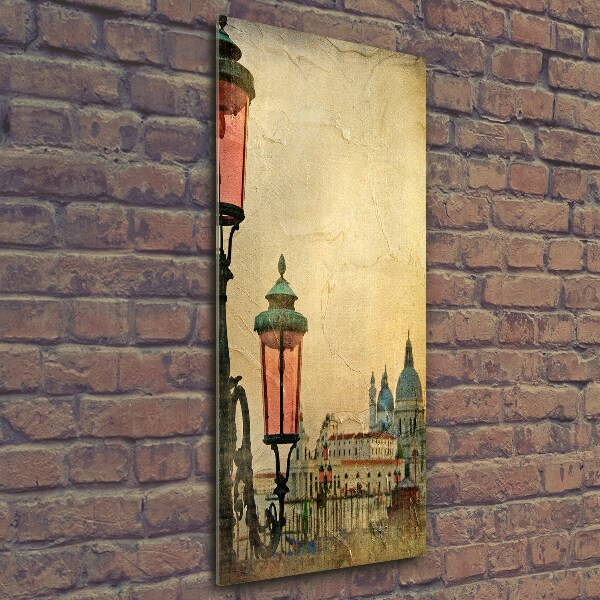 Printed glass wall art Venice Italy