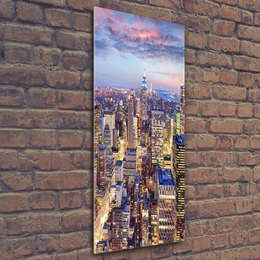 Printed glass wall art New York