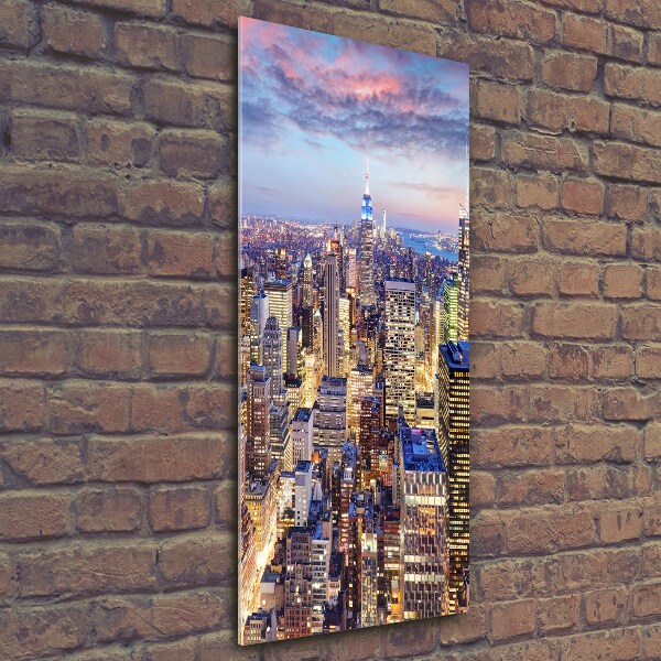 Printed glass wall art New York