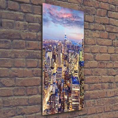 Printed glass wall art New York