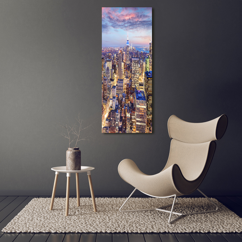 Printed glass wall art New York