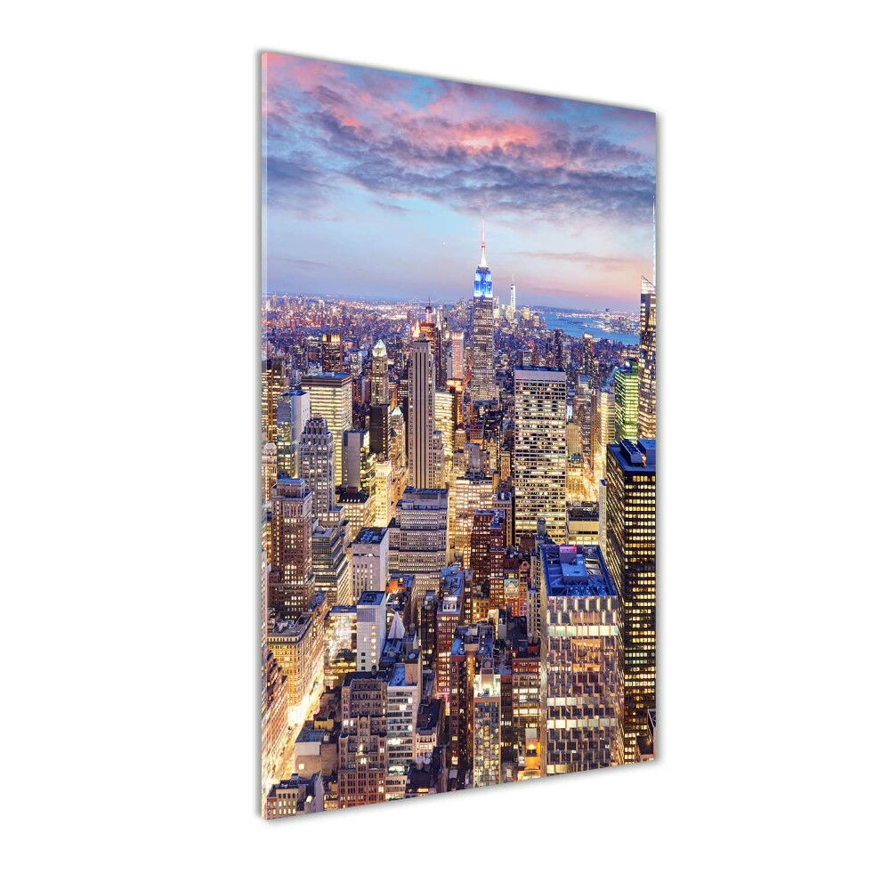 Printed glass wall art New York