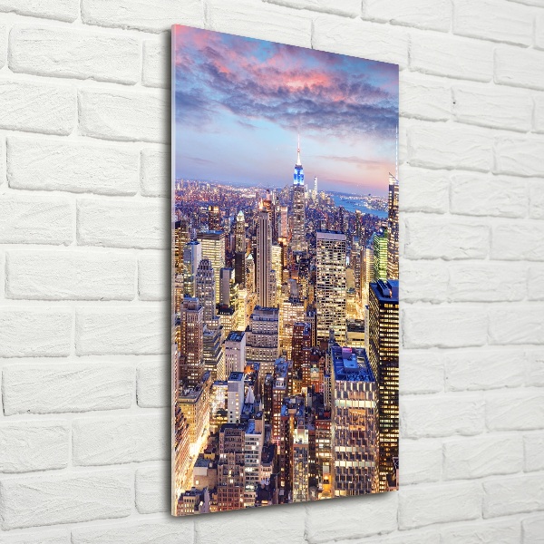 Printed glass wall art New York